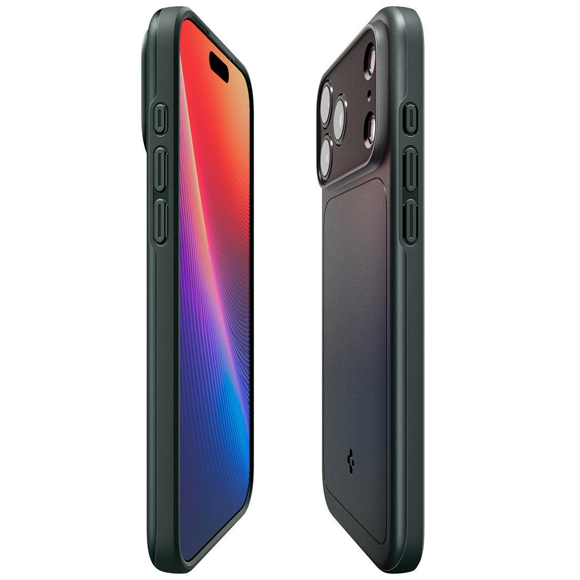 Handyhülle für iPhone 17 Pro Max, Spigen Thin Fit Mag mit MagSafe, Grün