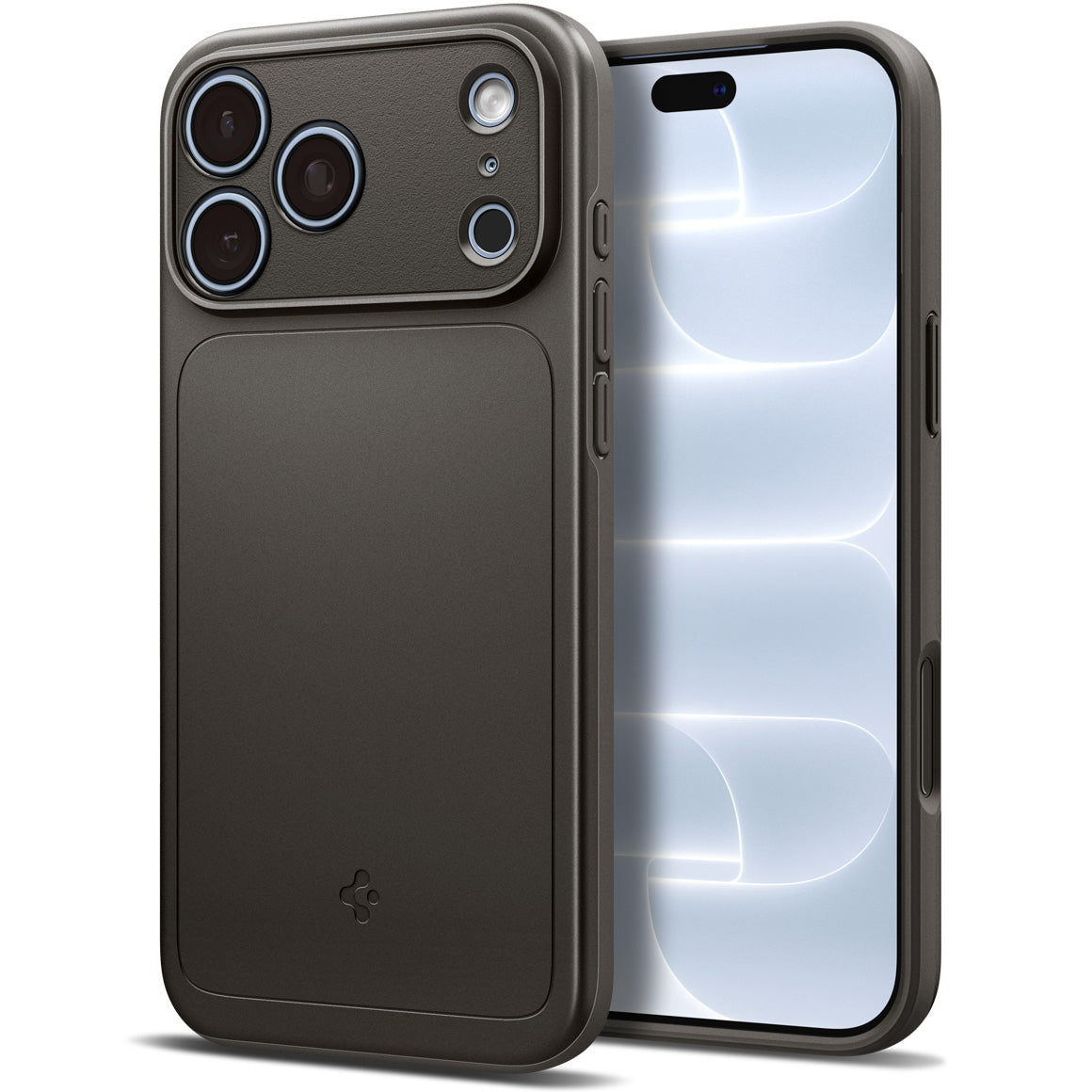 Handyhülle für iPhone 18 Pro, Spigen Thin Fit Mag mit MagSafe, Grau (1/15)