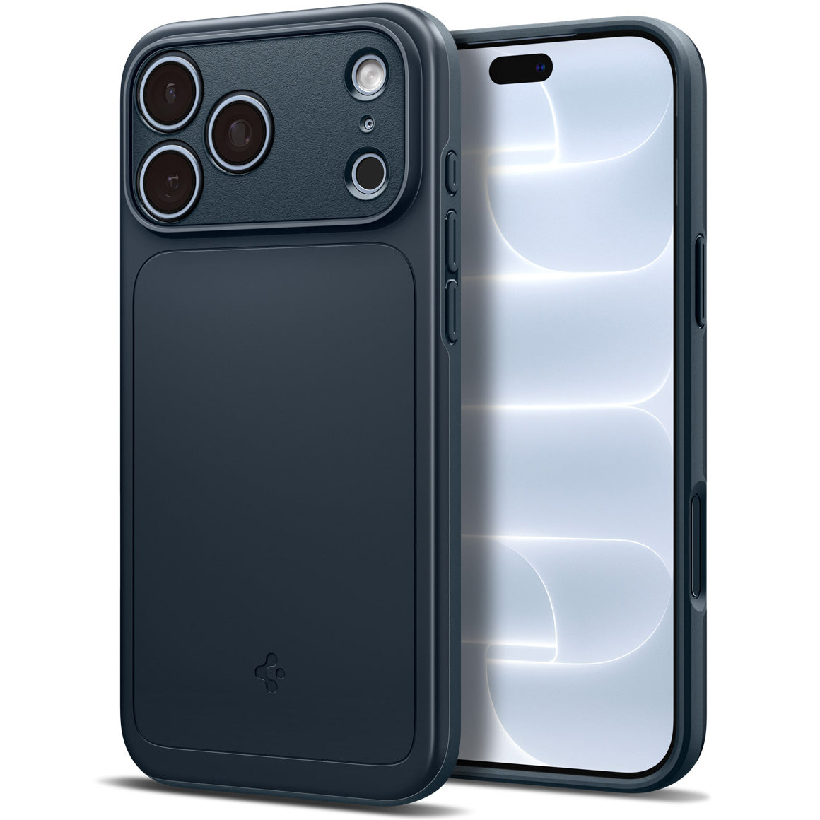 Handyhülle für iPhone 18 Pro Max, Spigen Thin Fit Mag mit MagSafe, Dunkelblau (1/15)