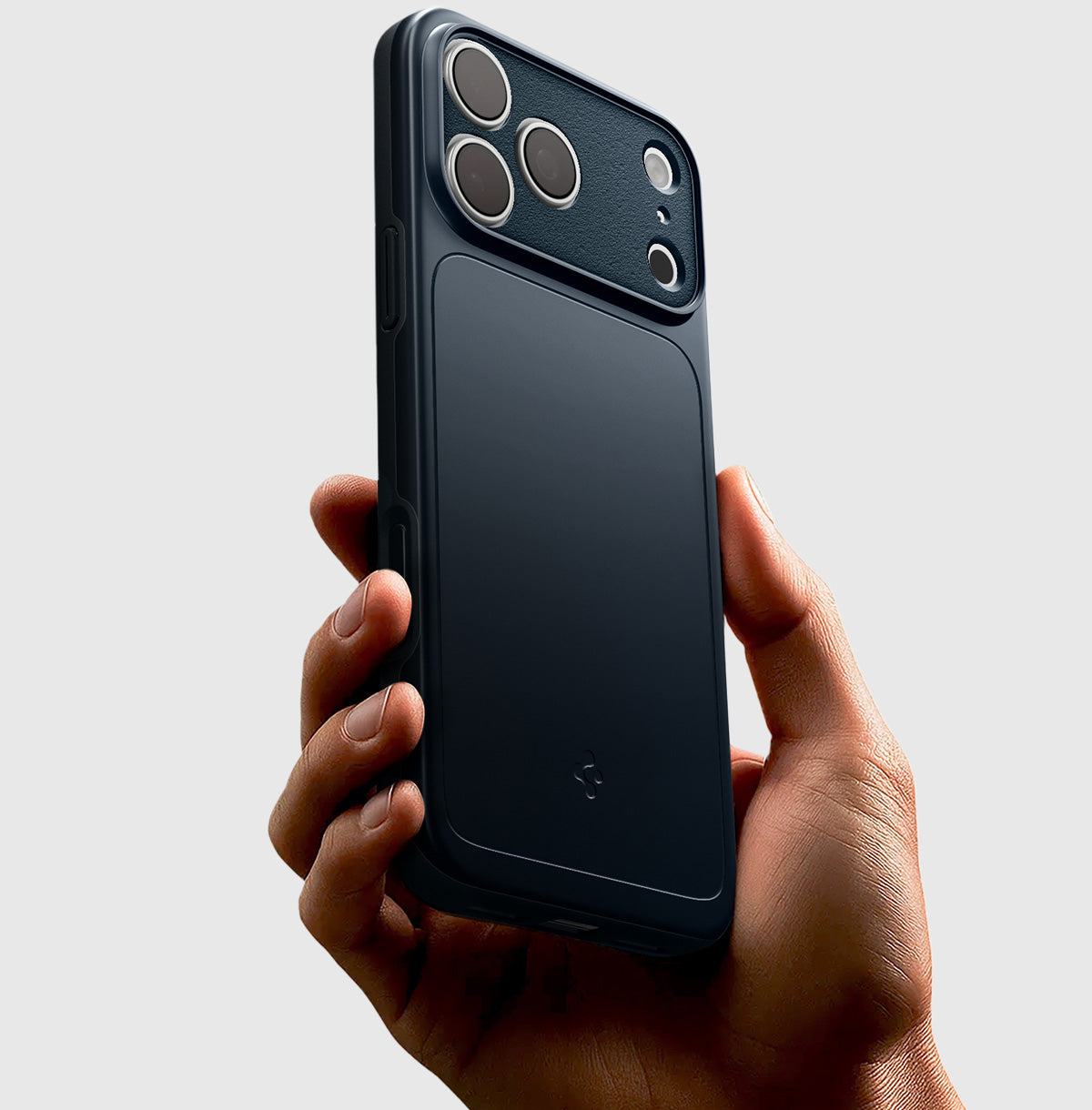 Handyhülle für iPhone 18 Pro Max, Spigen Thin Fit Mag mit MagSafe, Dunkelblau (7/15)