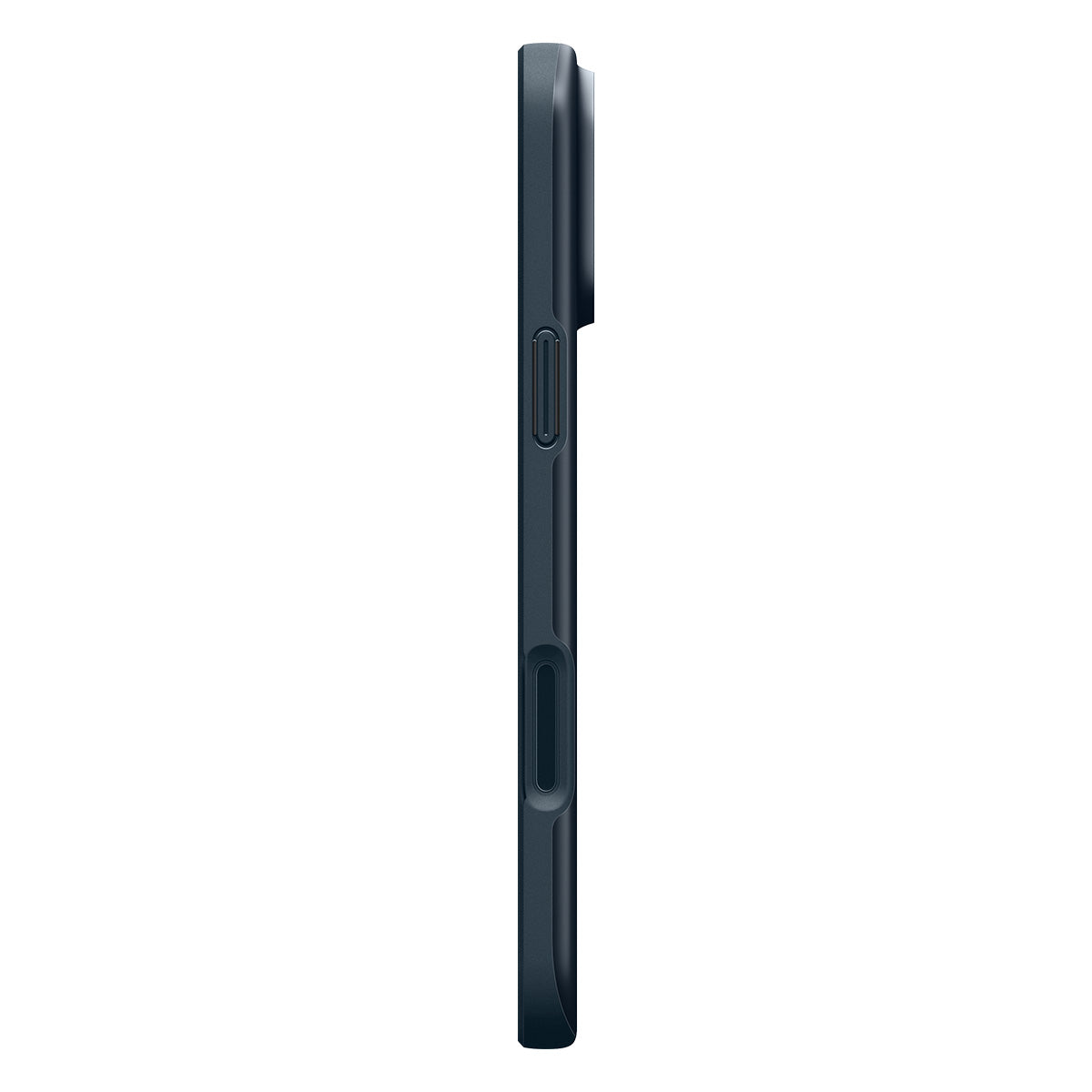 Handyhülle für iPhone 18 Pro Max, Spigen Thin Fit Mag mit MagSafe, Dunkelblau (12/15)