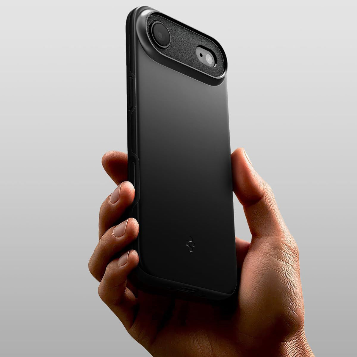 Handyhülle für iPhone Air, Spigen Thin Fit Mag mit MagSafe, Schwarz
