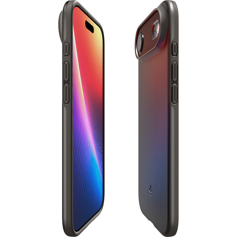 Handyhülle für iPhone Air, Spigen Thin Fit Mag mit MagSafe, Rotguss