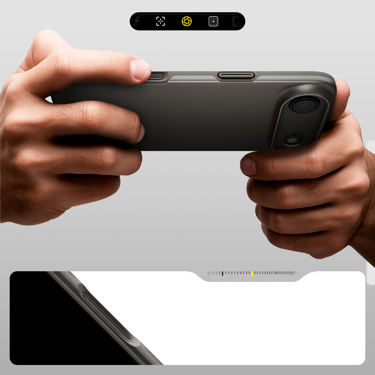 Handyhülle für iPhone Air, Spigen Thin Fit Mag mit MagSafe, Rotguss