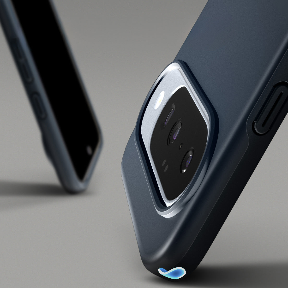 Handyhülle für Google Pixel 10 Pro / Pixel 10, Spigen Thin Fit Mag mit MagSafe, Dunkelblau