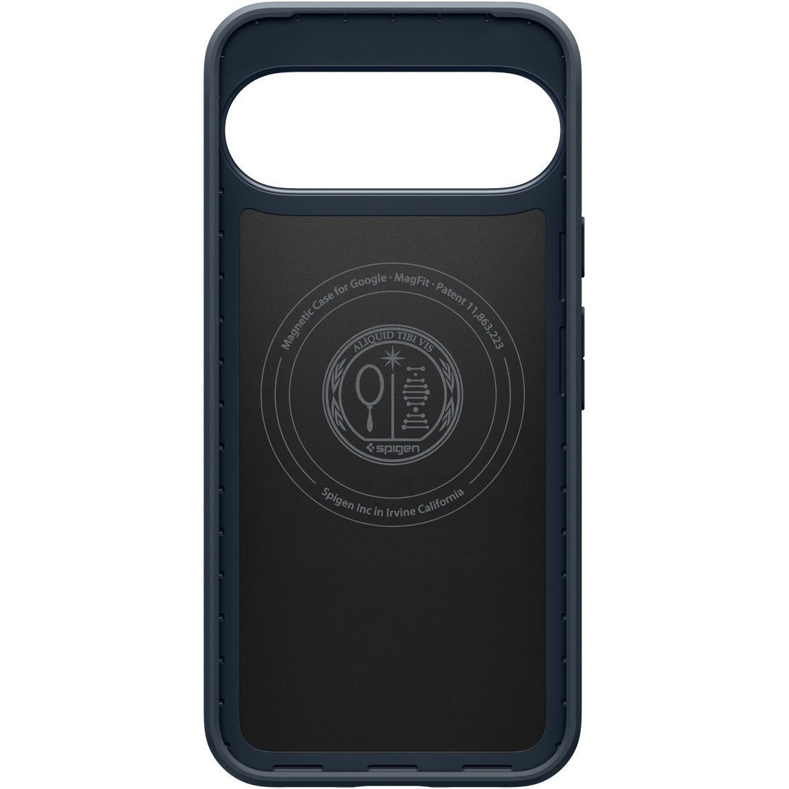Handyhülle für Google Pixel 10 Pro / Pixel 10, Spigen Thin Fit Mag mit MagSafe, Dunkelblau