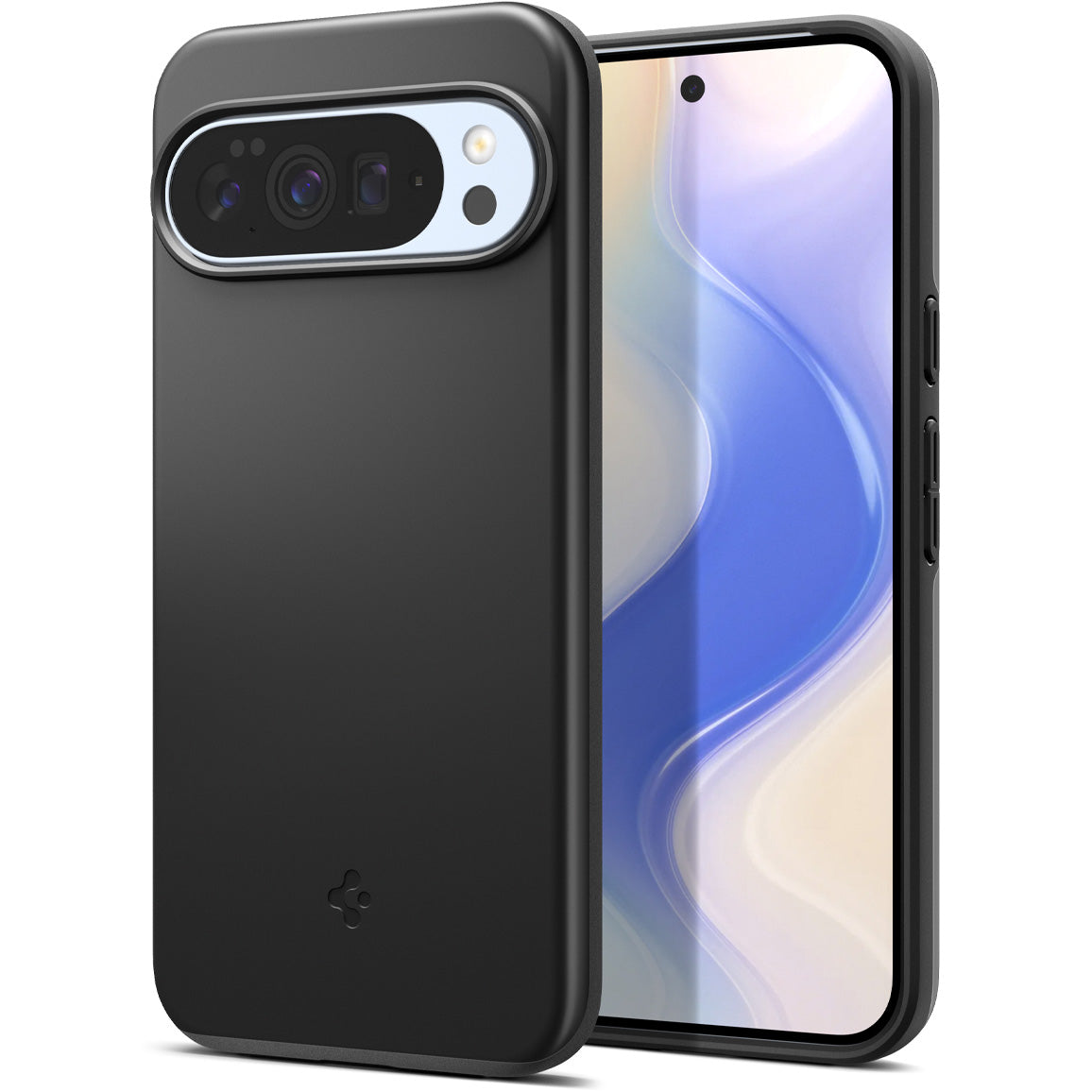 Handyhülle für Google Pixel 10 Pro XL, Spigen Thin Fit Mag mit MagSafe, Schwarz