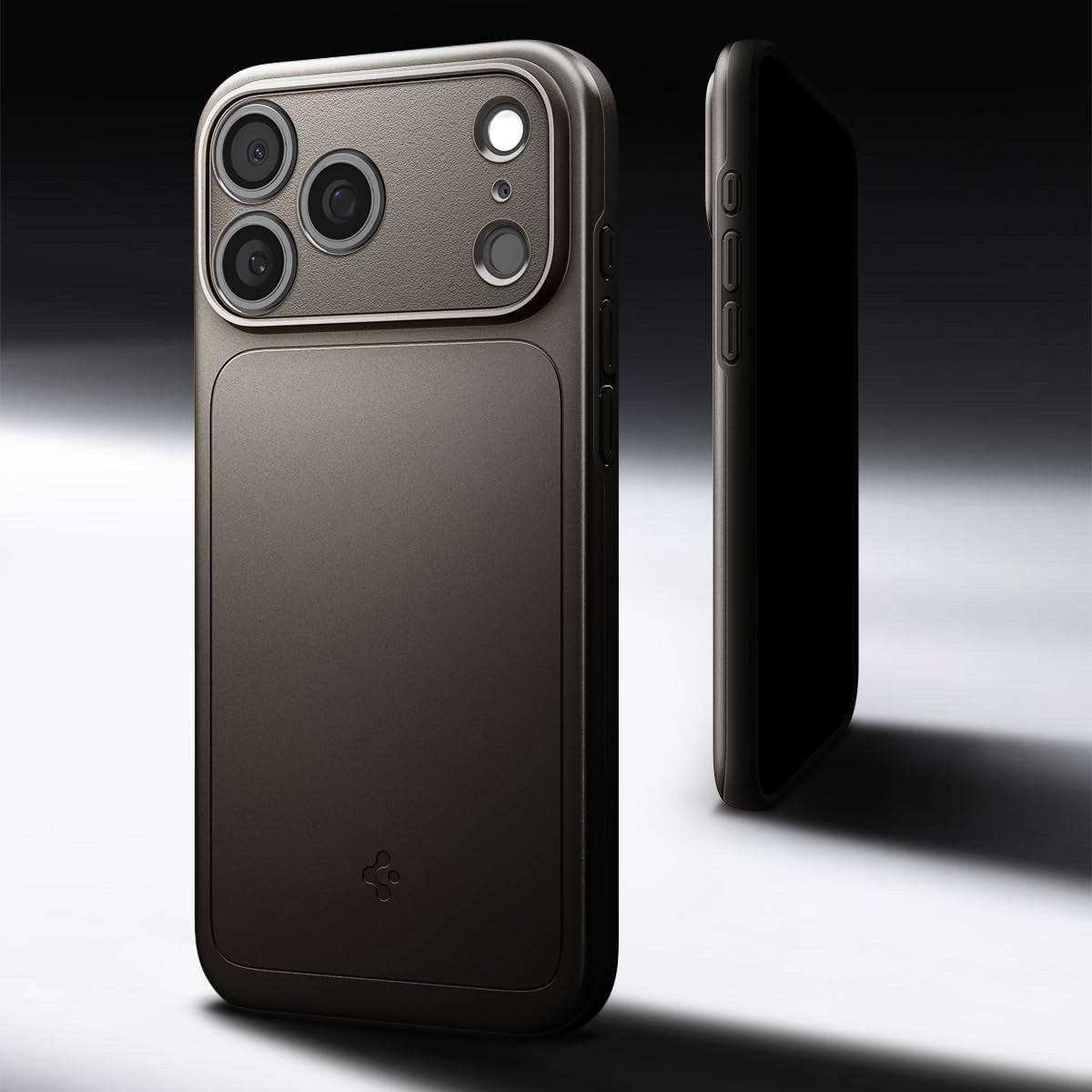 Handyhülle für iPhone 17 Pro, Spigen Thin Fit Mag mit MagSafe, Rotguss