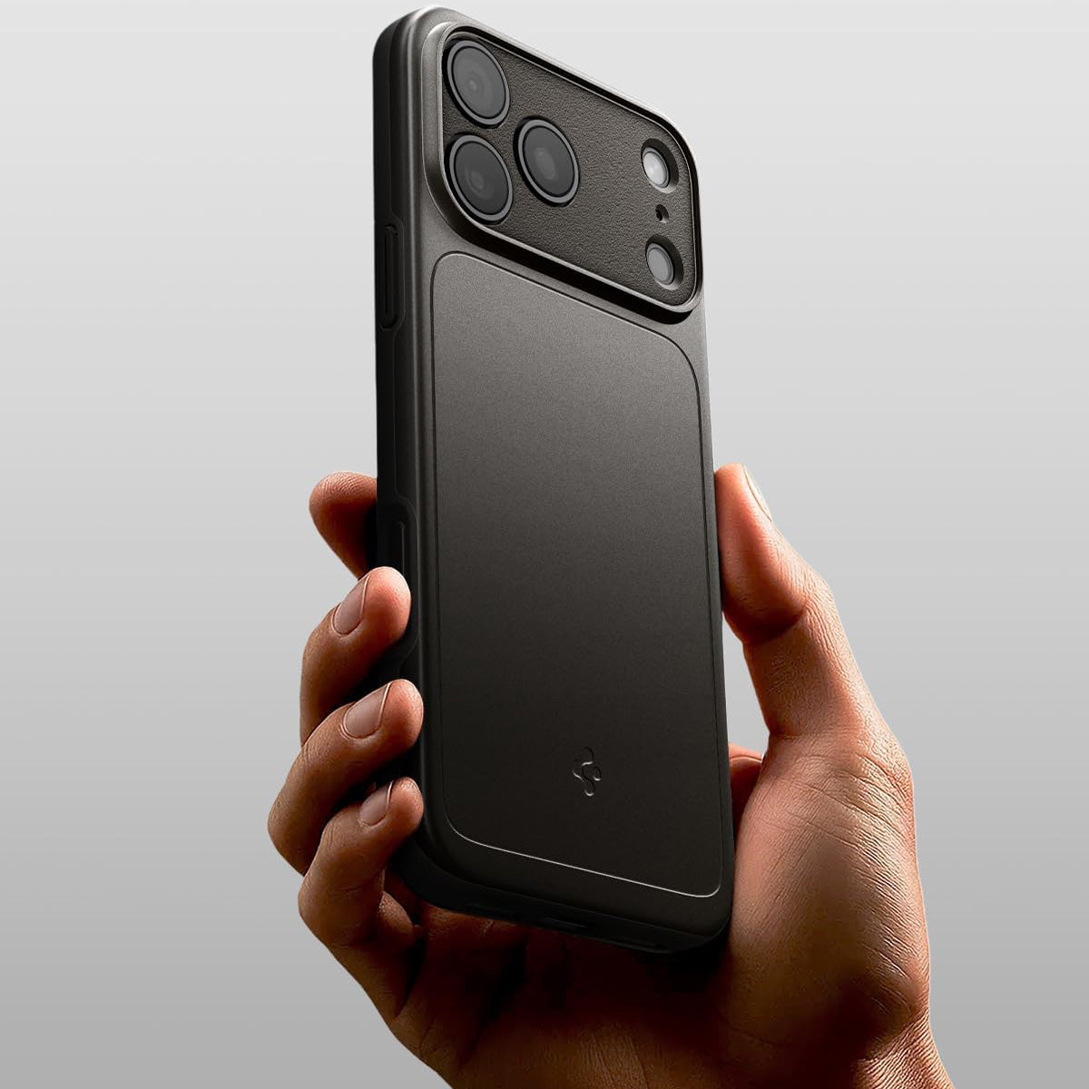 Handyhülle für iPhone 17 Pro, Spigen Thin Fit Mag mit MagSafe, Rotguss