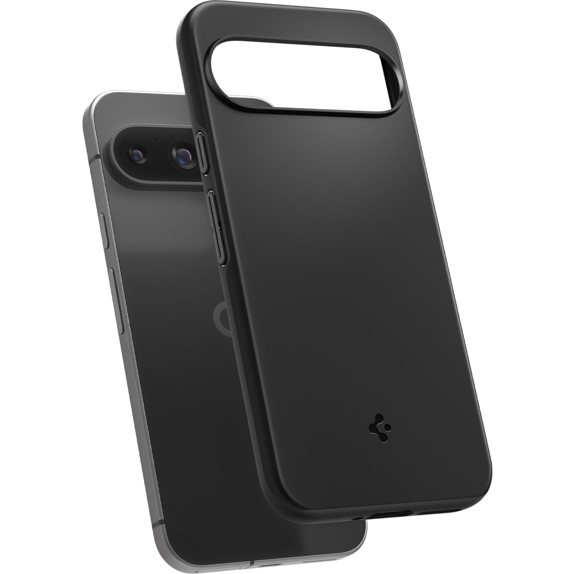 Schutzhülle für Google Pixel 9 / 9 Pro, Spigen Thin Fit, Schwarz