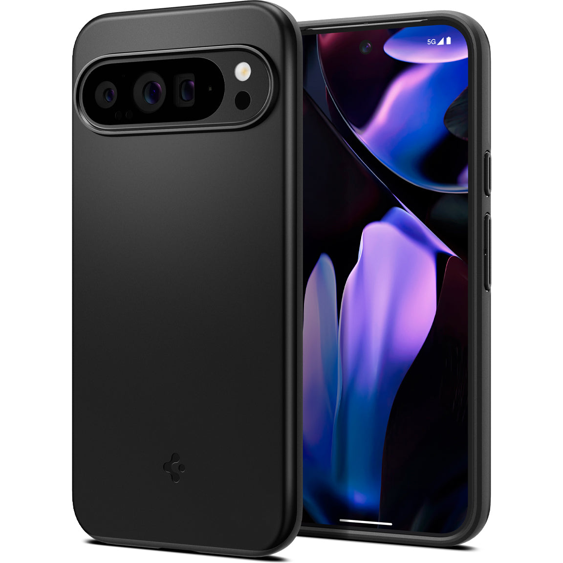 Schutzhülle für Google Pixel 9 Pro XL, Spigen Thin Fit, Schwarz