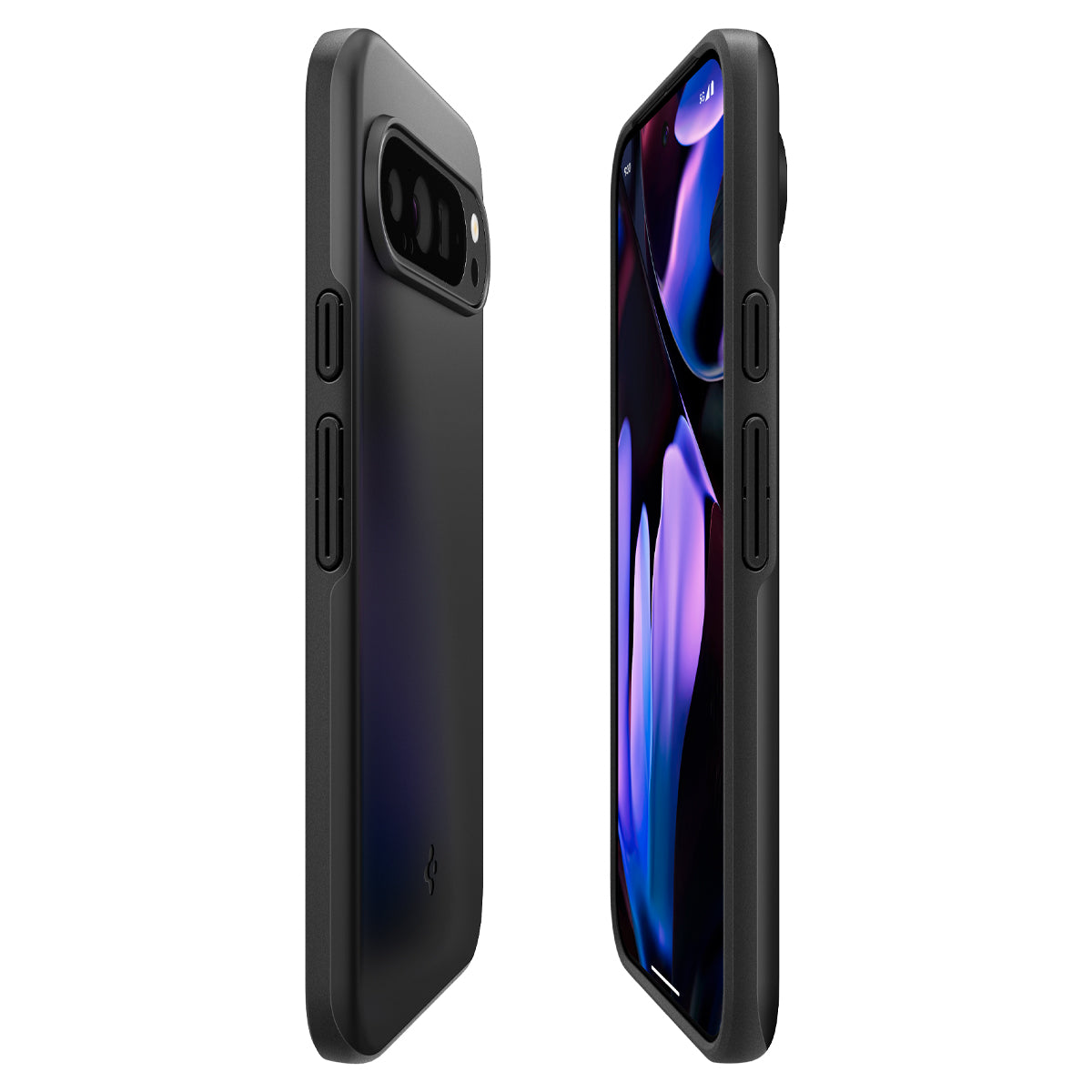 Schutzhülle für Google Pixel 9 Pro XL, Spigen Thin Fit, Schwarz