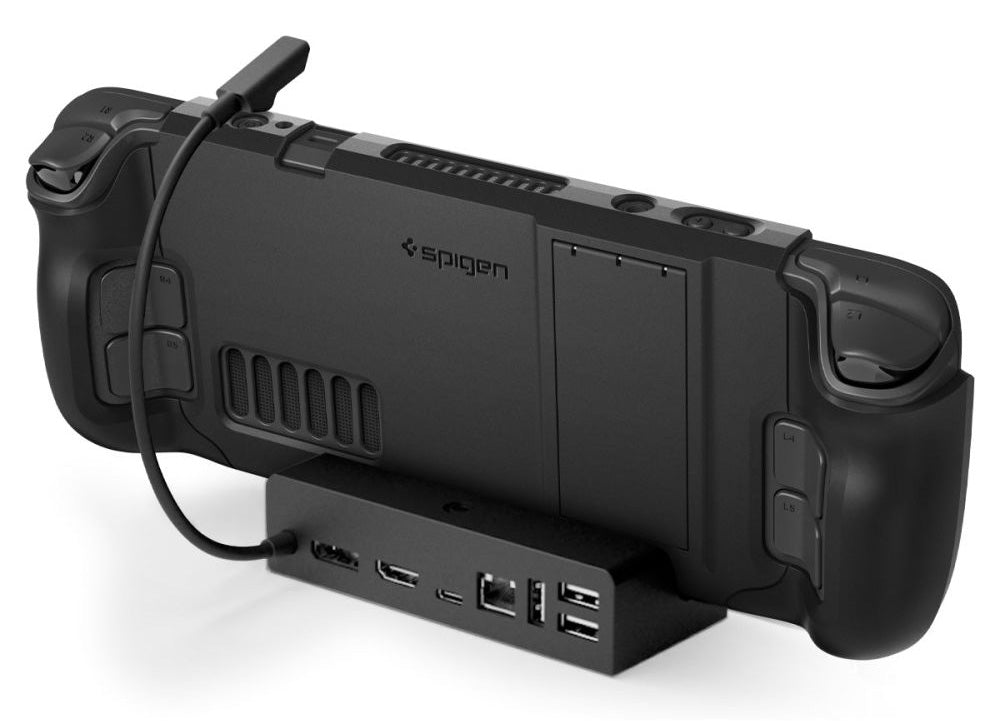 Schutzhülle Spigen Thin Fit Pro für Steam Deck/ Steam Deck OLED, Schwarz