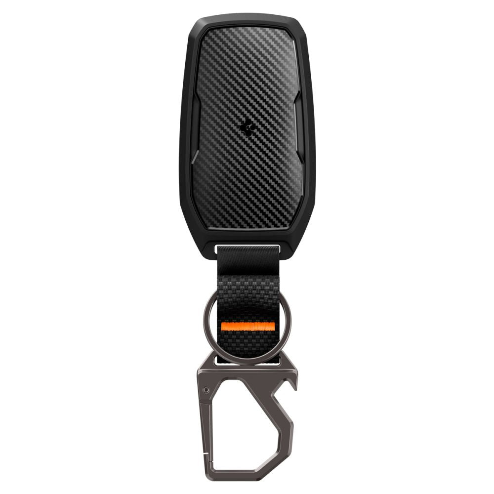 Schutzhülle für Autoschlüssel für Toyota / Lexus, Spigen TK100 Key Fob Case, mit Karabinerhaken, Schwarz