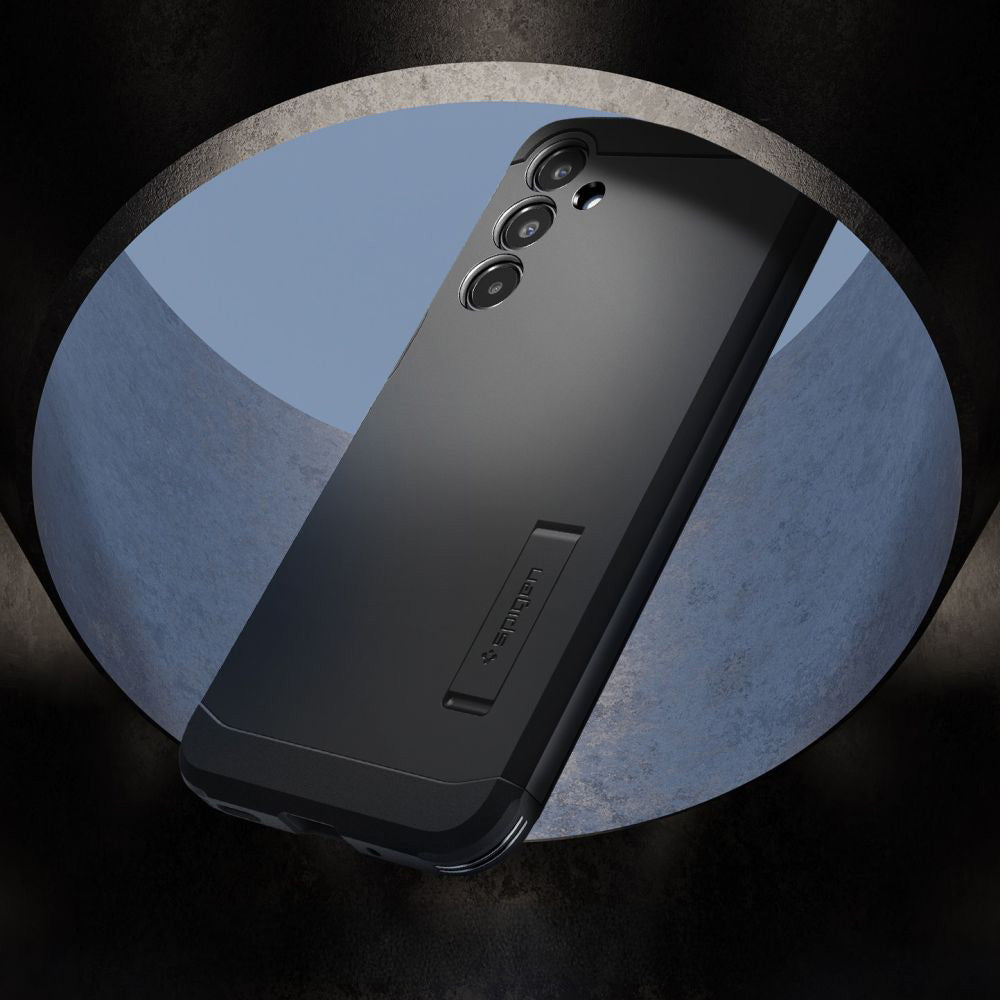 Handyhülle für Galaxy A16 4G / 5G, Spigen Tough Armor, Schwarz