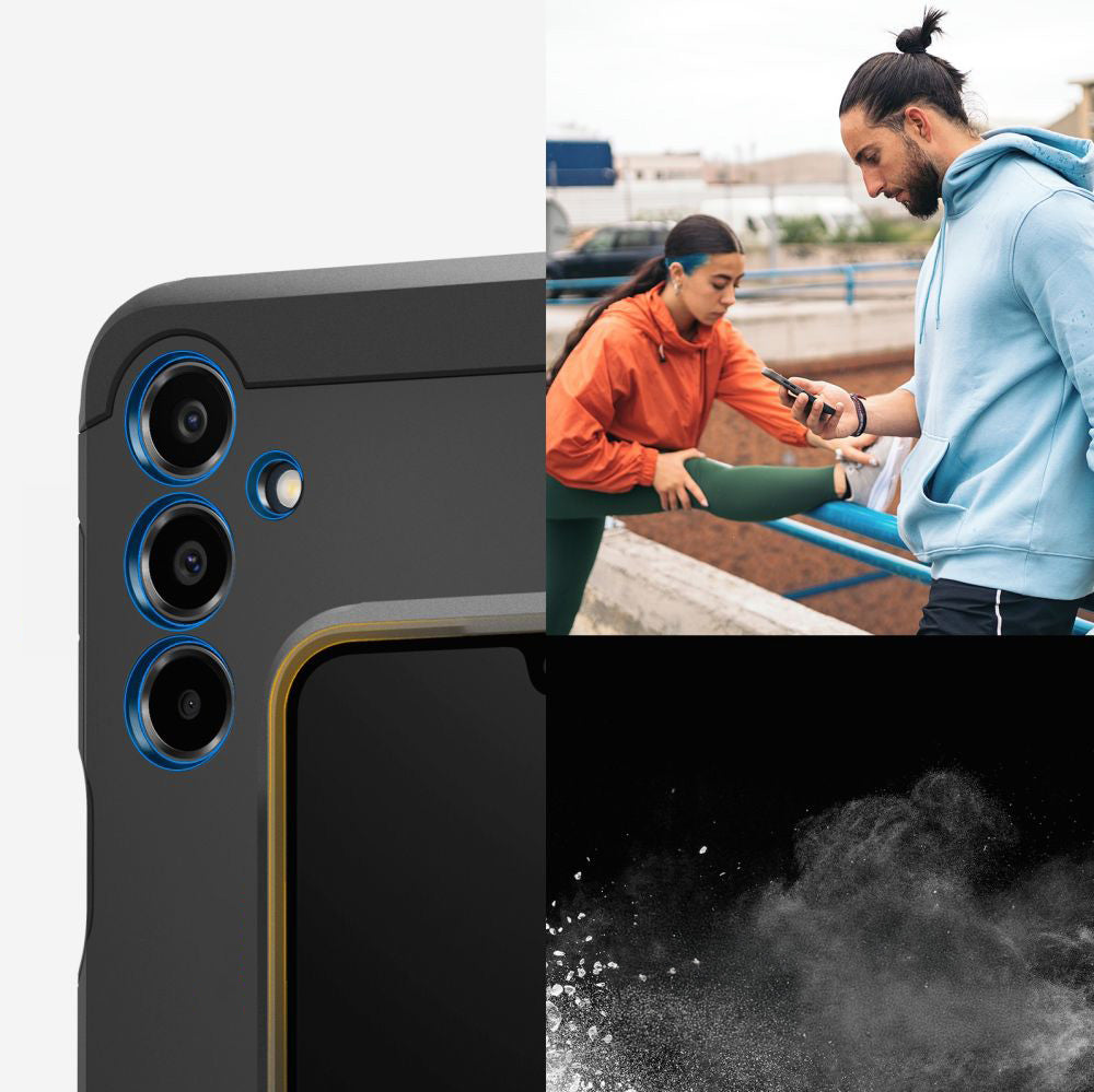 Handyhülle für Galaxy A16 4G / 5G, Spigen Tough Armor, Schwarz
