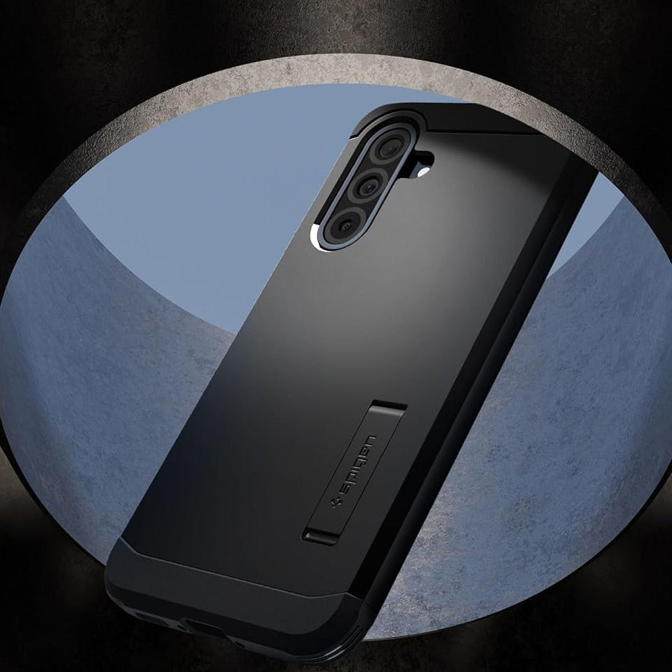 Handyhülle für Galaxy A36 5G, Spigen Tough Armor, Schwarz