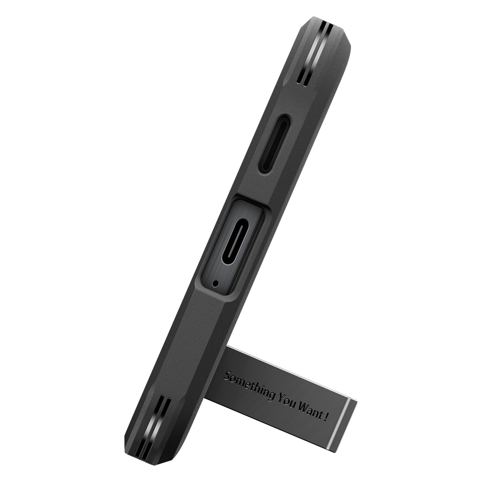 Handyhülle für Galaxy A57 5G, Spigen Tough Armor, Schwarz