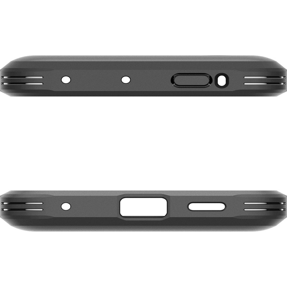Handyhülle für Galaxy Xcover 7 Pro, Spigen Tough Armor, Schwarz