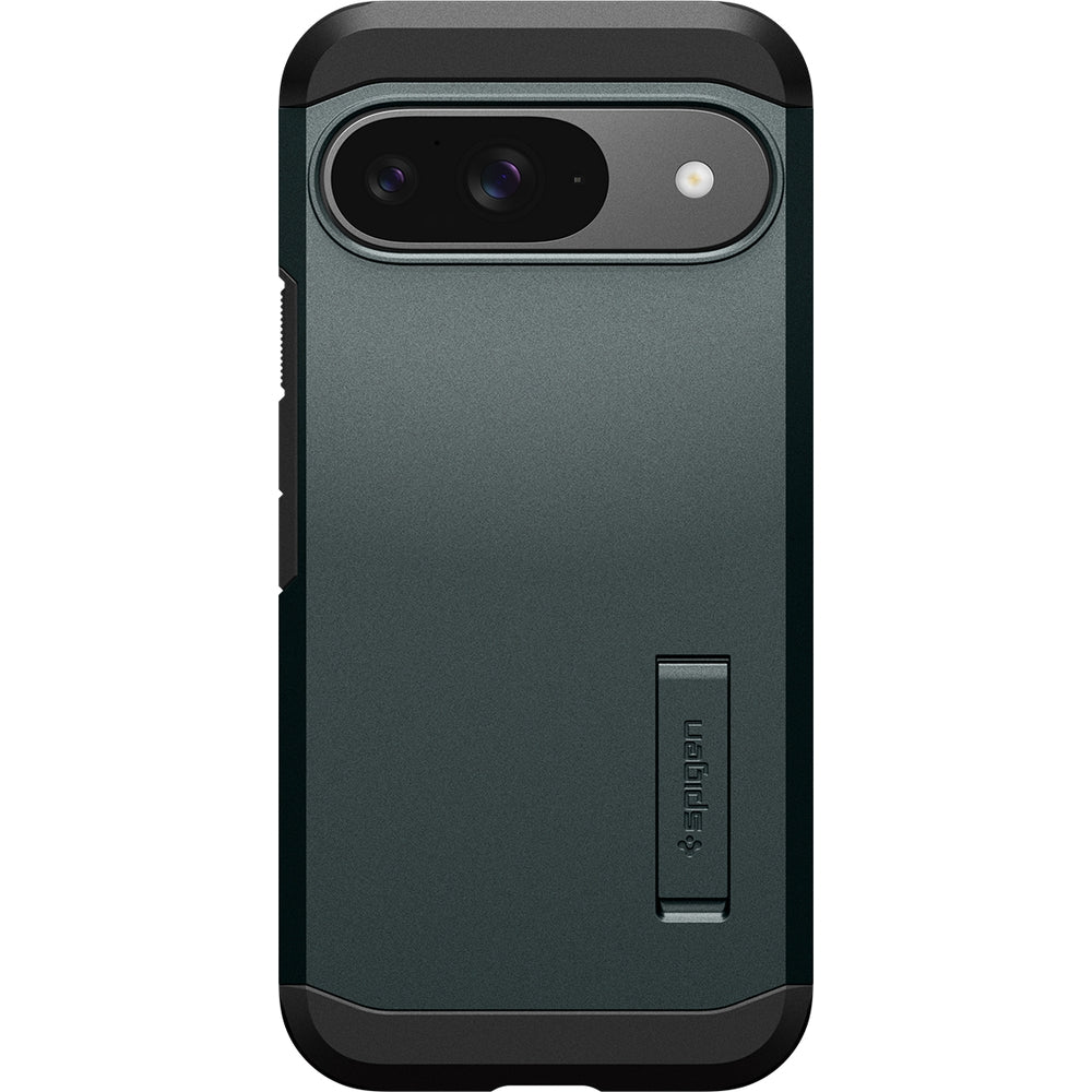 Handyhülle für Google Pixel 9 / 9 Pro, Spigen Tough Armor, Grün