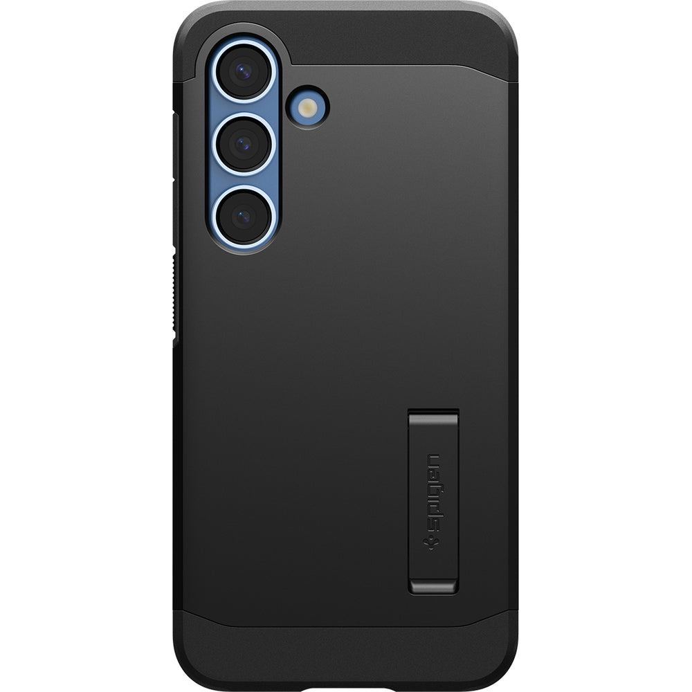 Handyhülle für Galaxy S25, Spigen Tough Armor Mag mit MagSafe, Schwarz