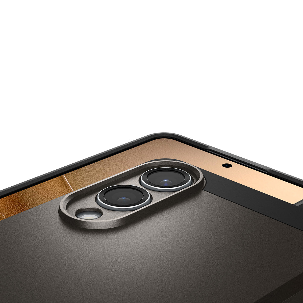 Handyhülle für Galaxy S25 Edge, Spigen Tough Armor Mag mit MagSafe, Rotguss