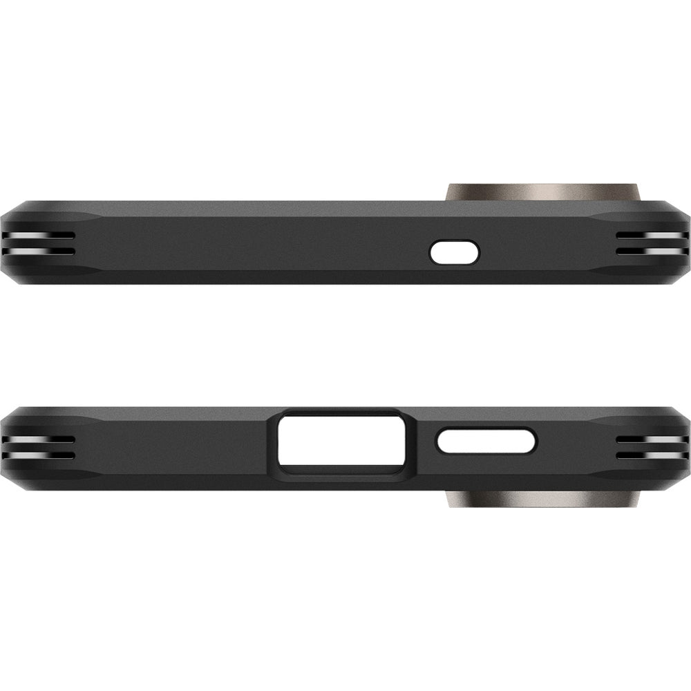 Handyhülle für Galaxy S25 Edge, Spigen Tough Armor Mag mit MagSafe, Rotguss