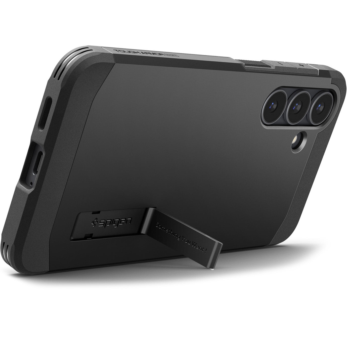 Handyhülle für Galaxy S25 FE, Spigen Tough Armor Mag mit MagSafe, Schwarz