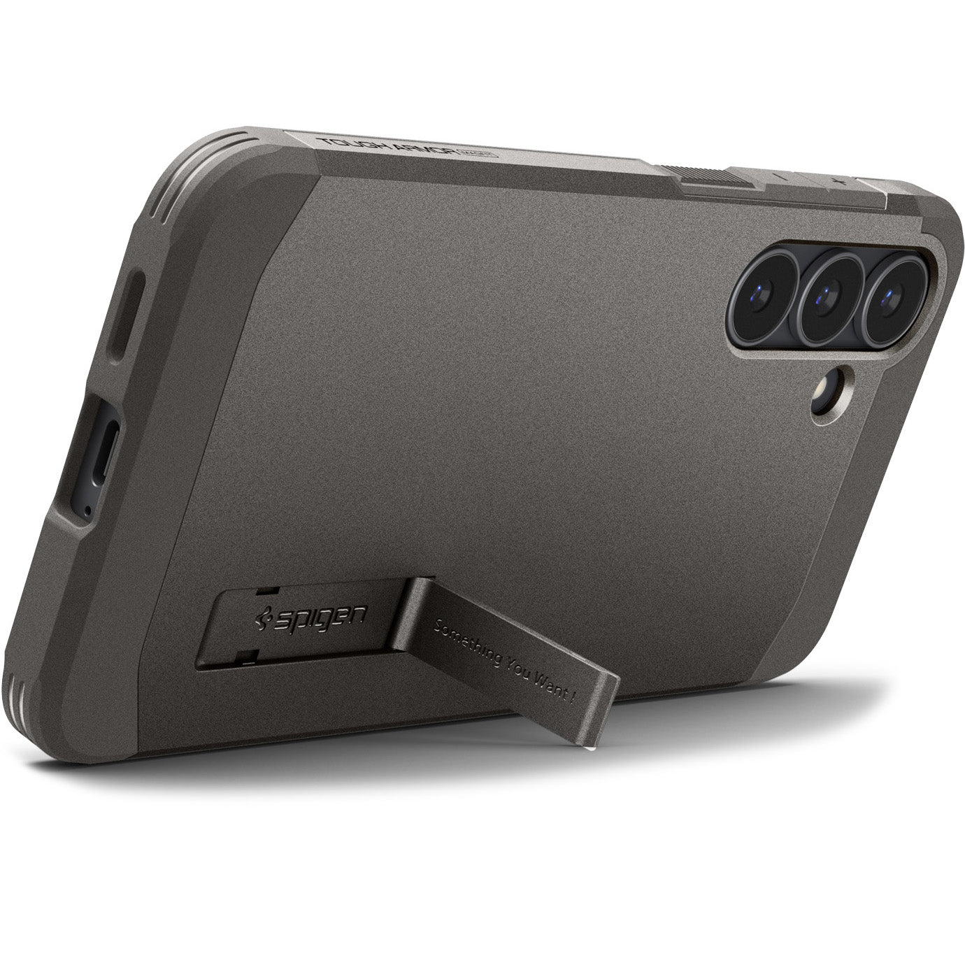 Handyhülle für Galaxy S25 FE, Spigen Tough Armor Mag mit MagSafe, Grau