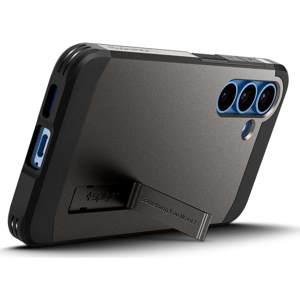 Handyhülle für Galaxy S25, Spigen Tough Armor Mag mit MagSafe, Rotguss