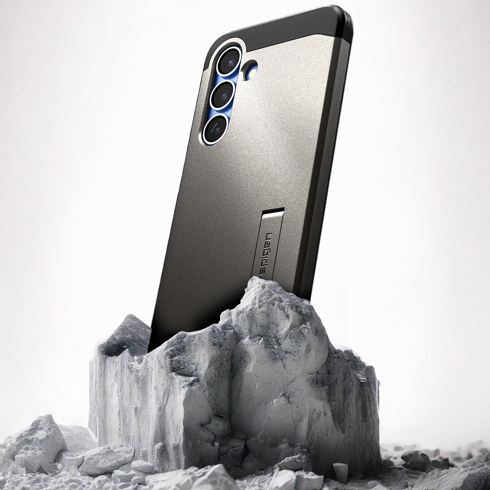Handyhülle für Galaxy S25, Spigen Tough Armor Mag mit MagSafe, Rotguss