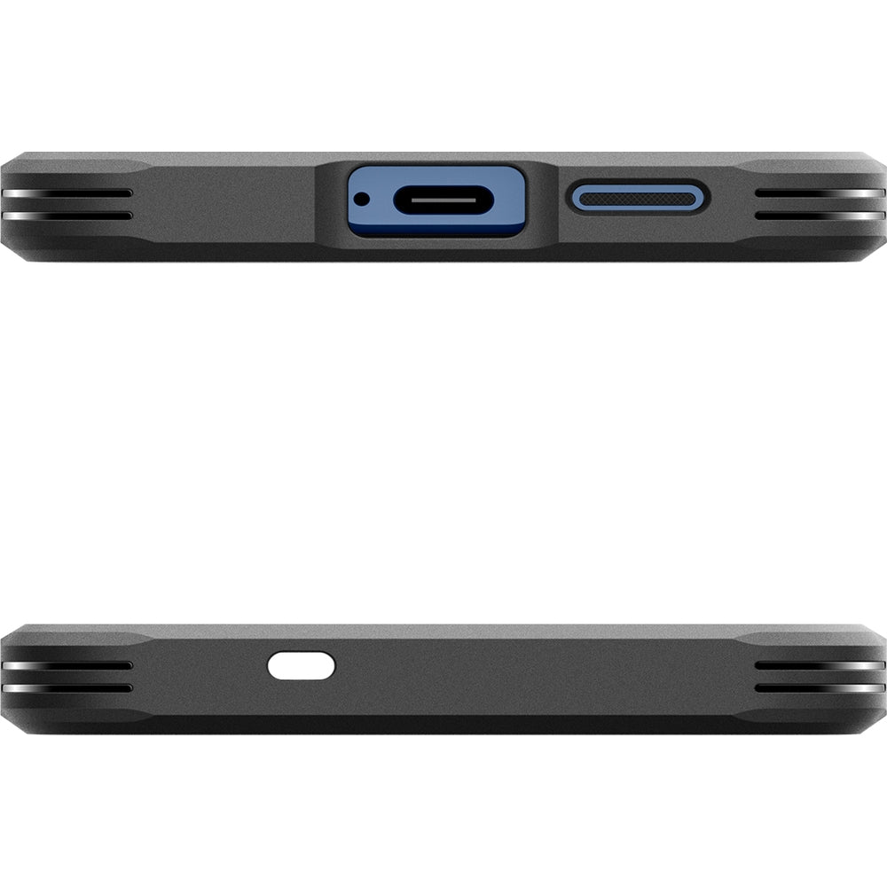 Handyhülle für Galaxy S25, Spigen Tough Armor Mag mit MagSafe, Rotguss