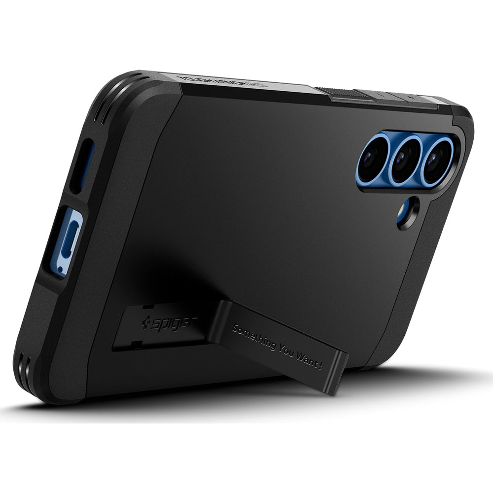 Handyhülle für Galaxy S25 Plus, Spigen Tough Armor Mag mit MagSafe, Schwarz