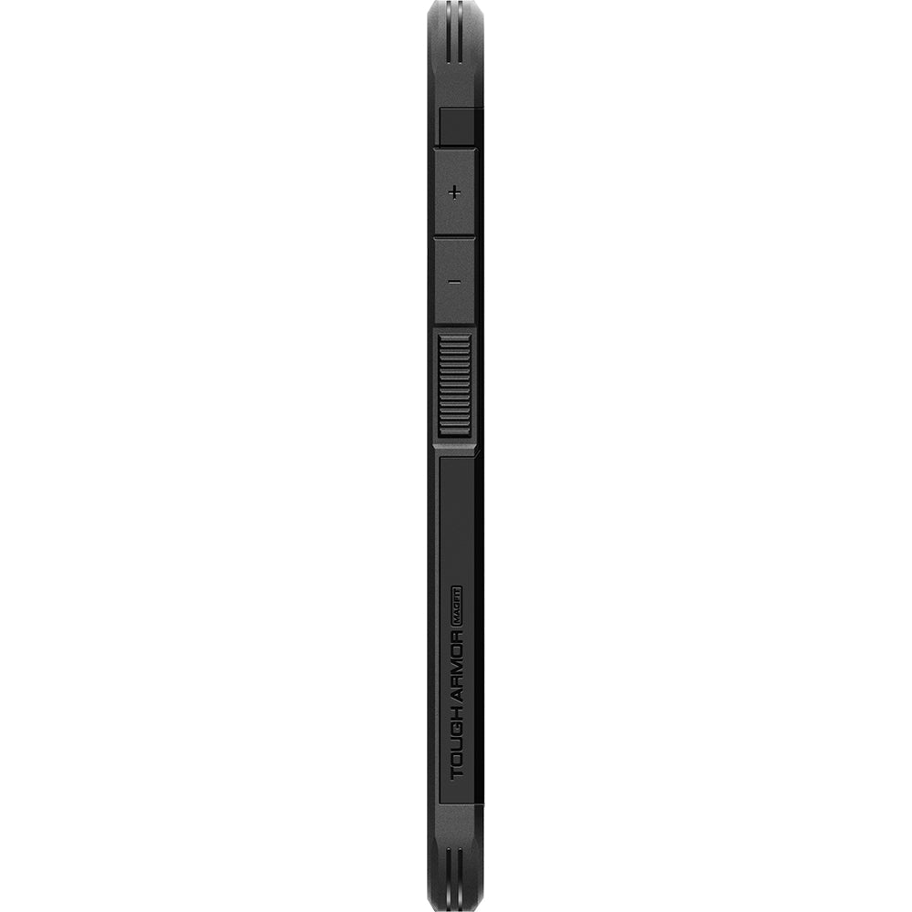 Handyhülle für Galaxy S25 Plus, Spigen Tough Armor Mag mit MagSafe, Schwarz