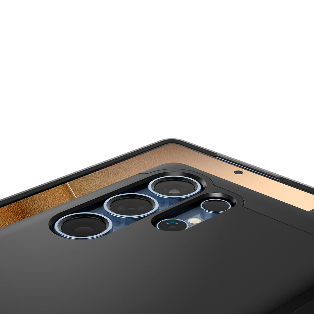Handyhülle für Galaxy S25 Ultra, Spigen Tough Armor Mag mit MagSafe, Schwarz