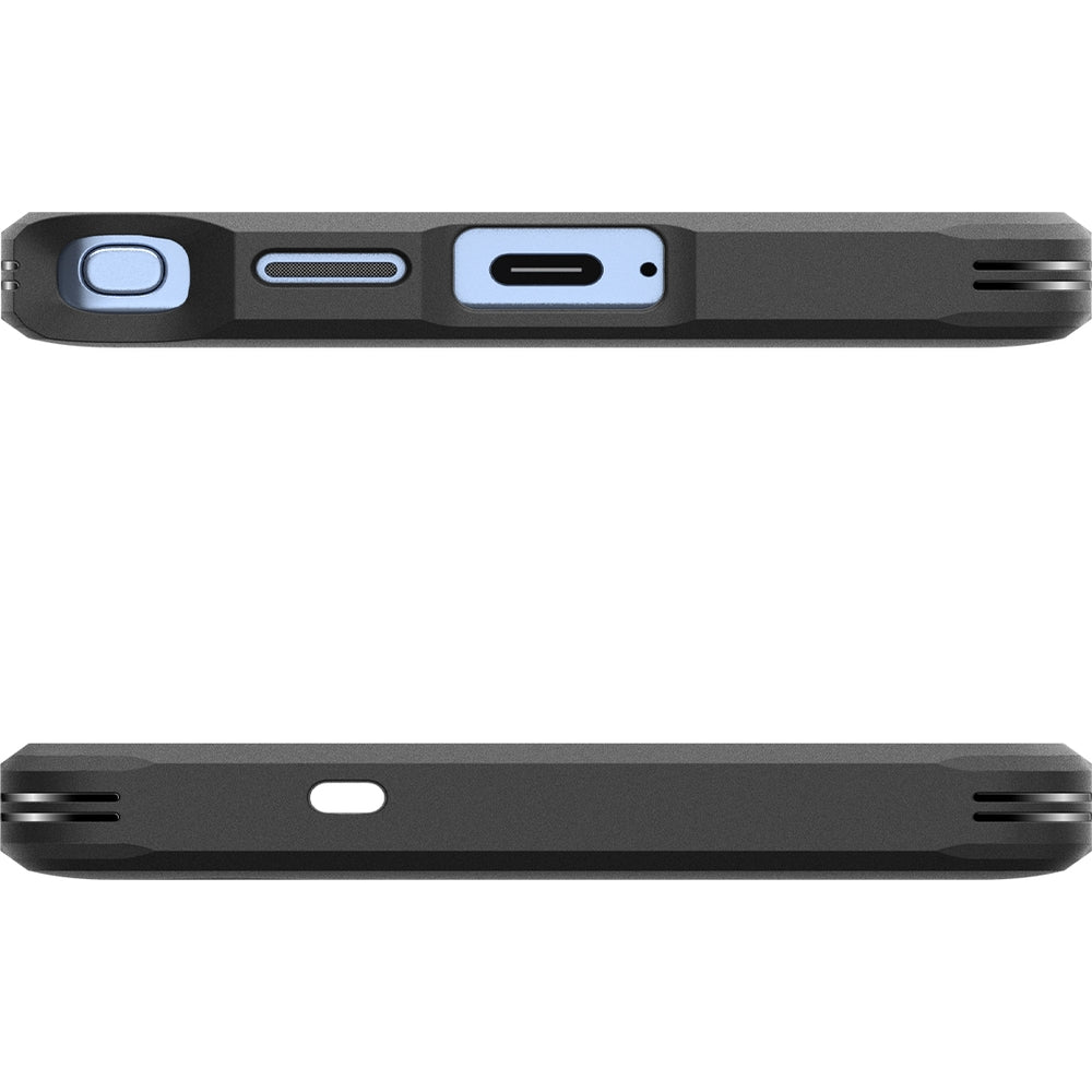 Handyhülle für Galaxy S25 Ultra, Spigen Tough Armor Mag mit MagSafe, Schwarz