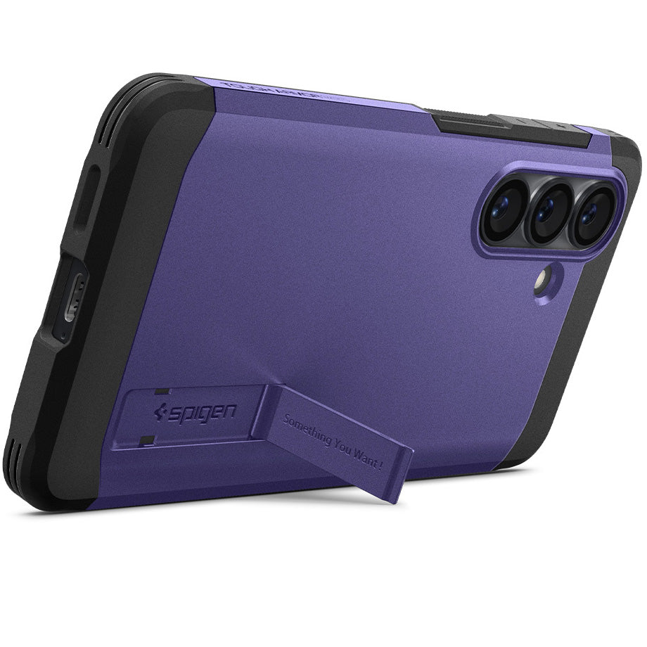 Handyhülle für Galaxy S26, Spigen Tough Armor Mag mit MagSafe, Violett