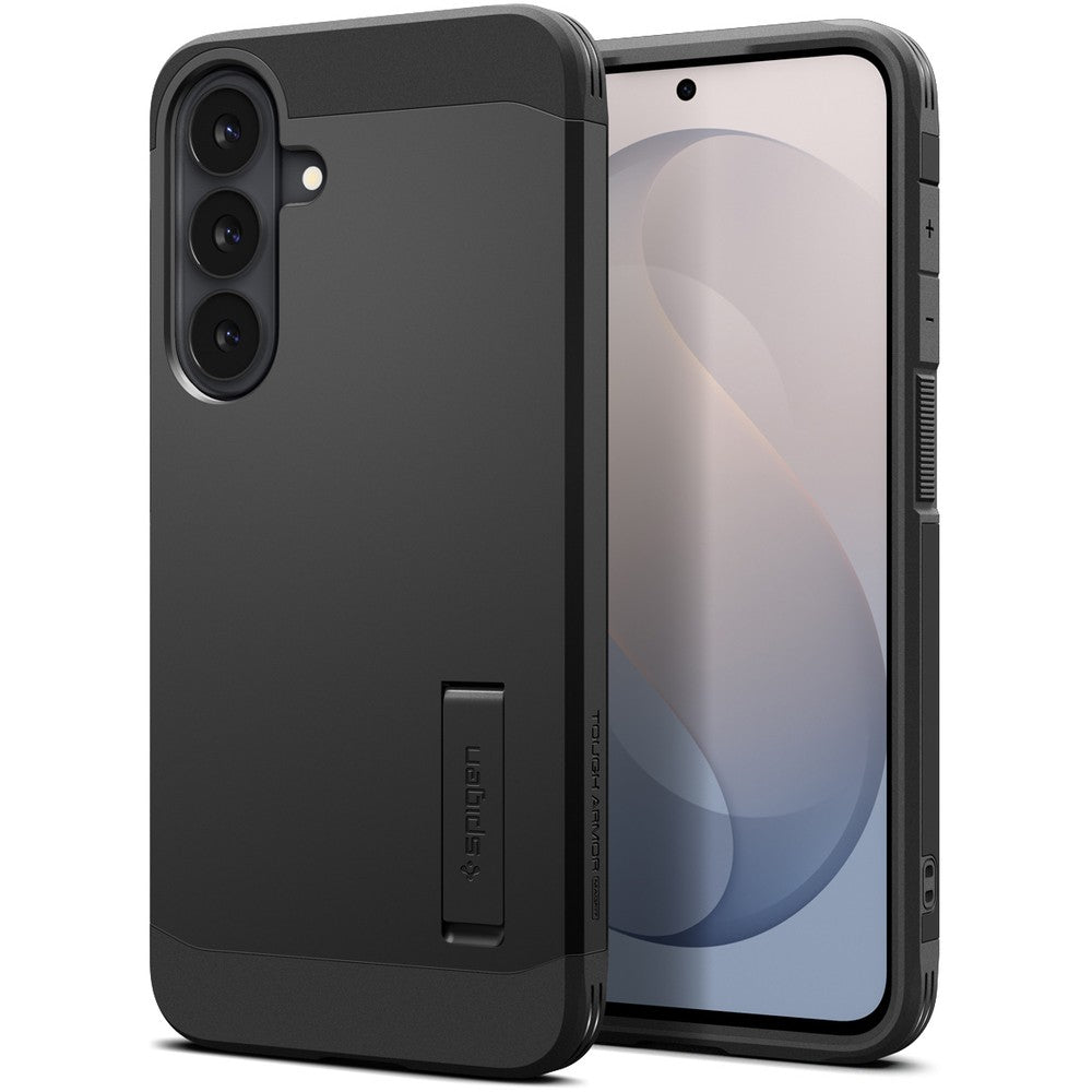 Handyhülle für Galaxy S26 FE, Spigen Tough Armor Mag mit MagSafe, Schwarz (1/16)