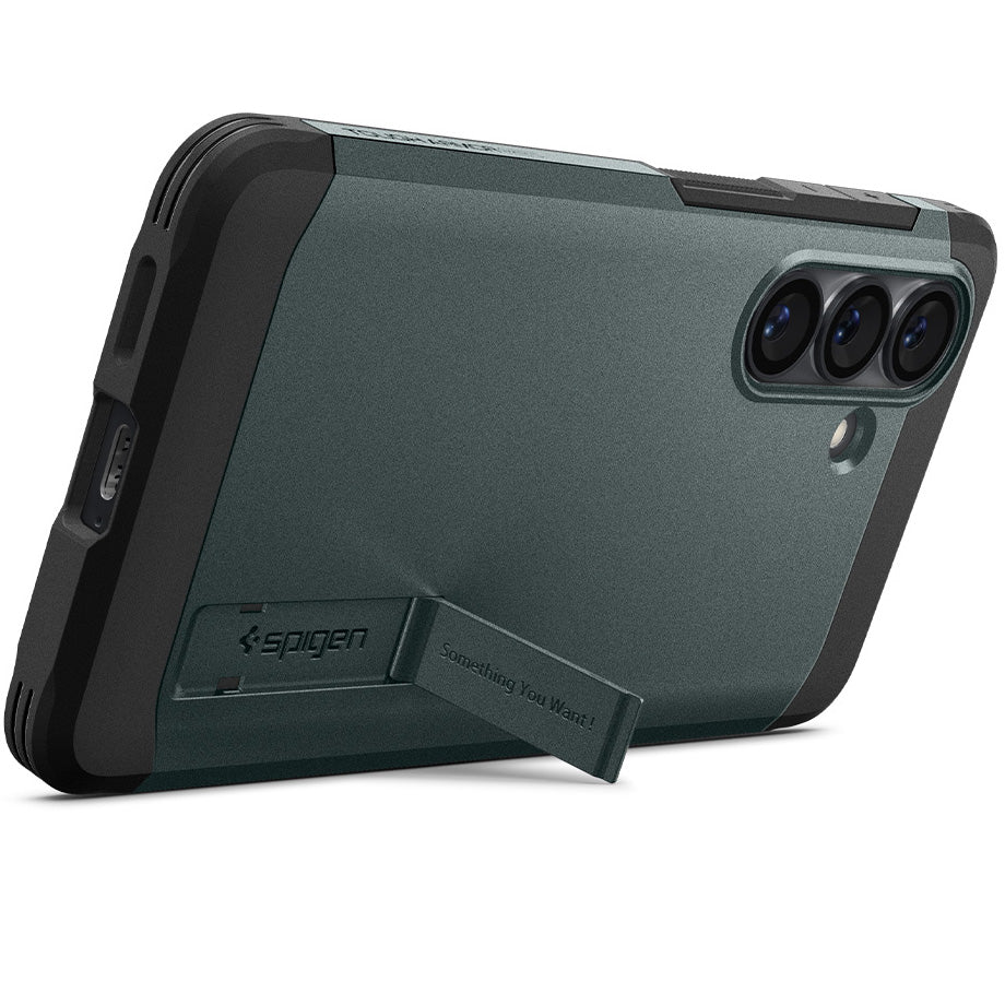 Handyhülle für Galaxy S26 Plus, Spigen Tough Armor Mag mit MagSafe, Grün