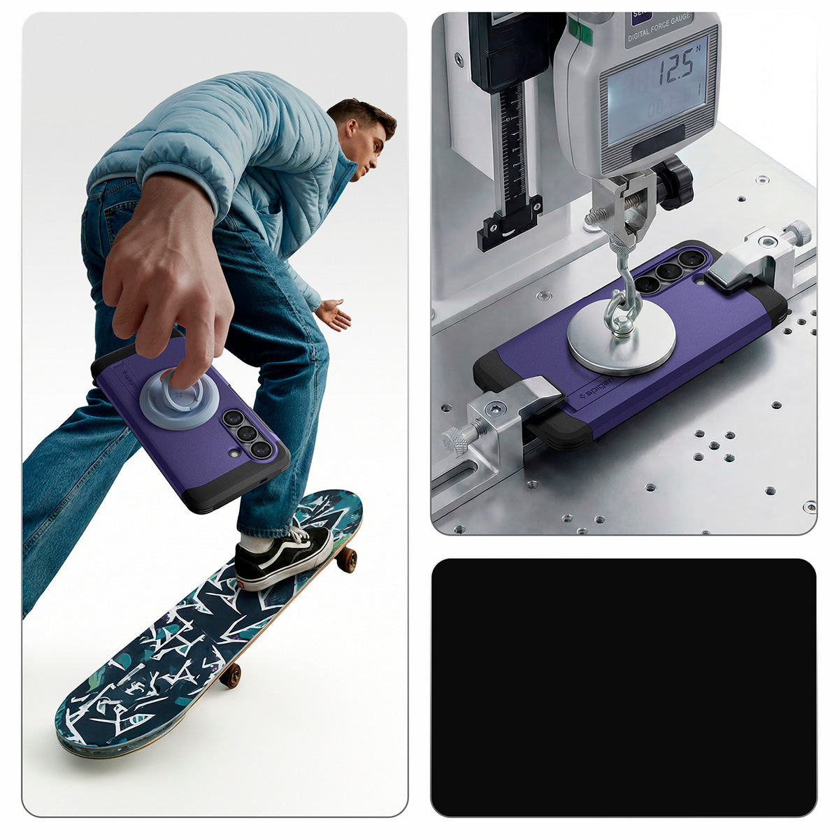 Handyhülle für Galaxy S26 Plus, Spigen Tough Armor Mag mit MagSafe, Violett