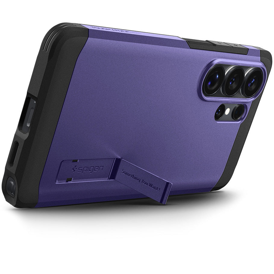 Handyhülle für Galaxy S26 Ultra, Spigen Tough Armor Mag mit MagSafe, Violett