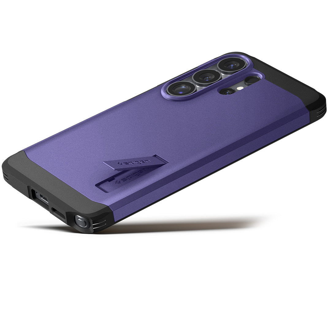 Handyhülle für Galaxy S26 Ultra, Spigen Tough Armor Mag mit MagSafe, Violett