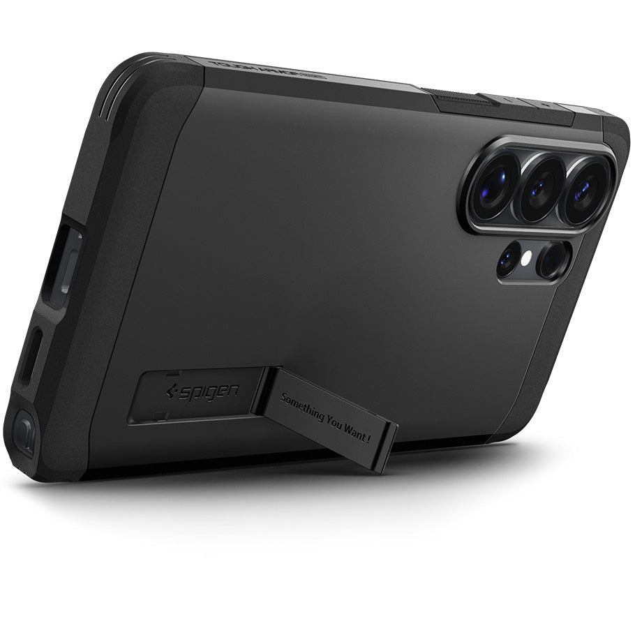 Handyhülle für Galaxy S26 Ultra, Spigen Tough Armor Mag mit MagSafe, Schwarz