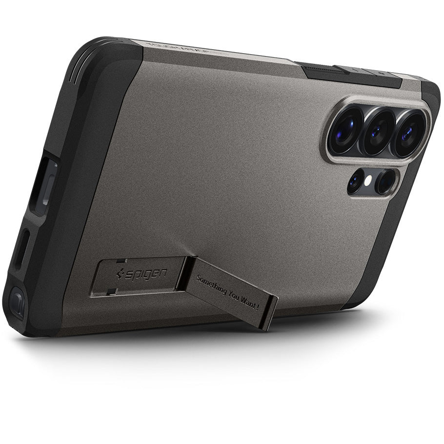 Handyhülle für Galaxy S26 Ultra, Spigen Tough Armor Mag mit MagSafe, Grau