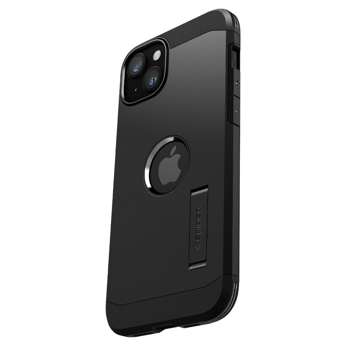 Schutzhülle Spigen Tough Armor Mag mit MagSafe für Apple iPhone 15, Schwarz