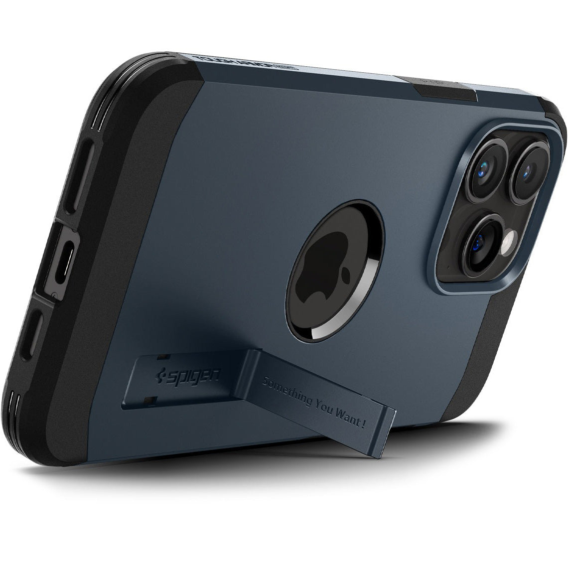 Schutzhülle Spigen Tough Armor Mag mit MagSafe für Apple iPhone 15 Pro Max, Dunkelblau