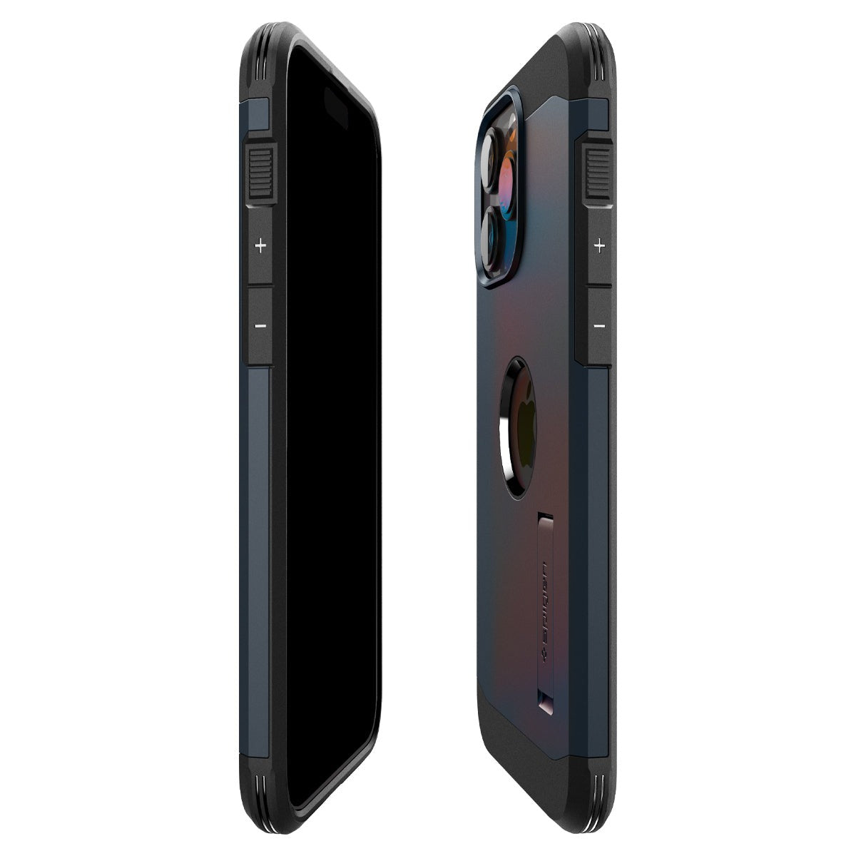 Schutzhülle Spigen Tough Armor Mag mit MagSafe für Apple iPhone 15 Pro Max, Dunkelblau