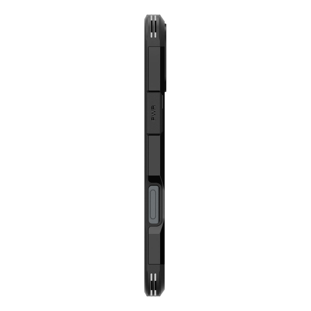 Handyhülle für iPhone 16, Spigen Tough Armor Mag mit MagSafe, Schwarz