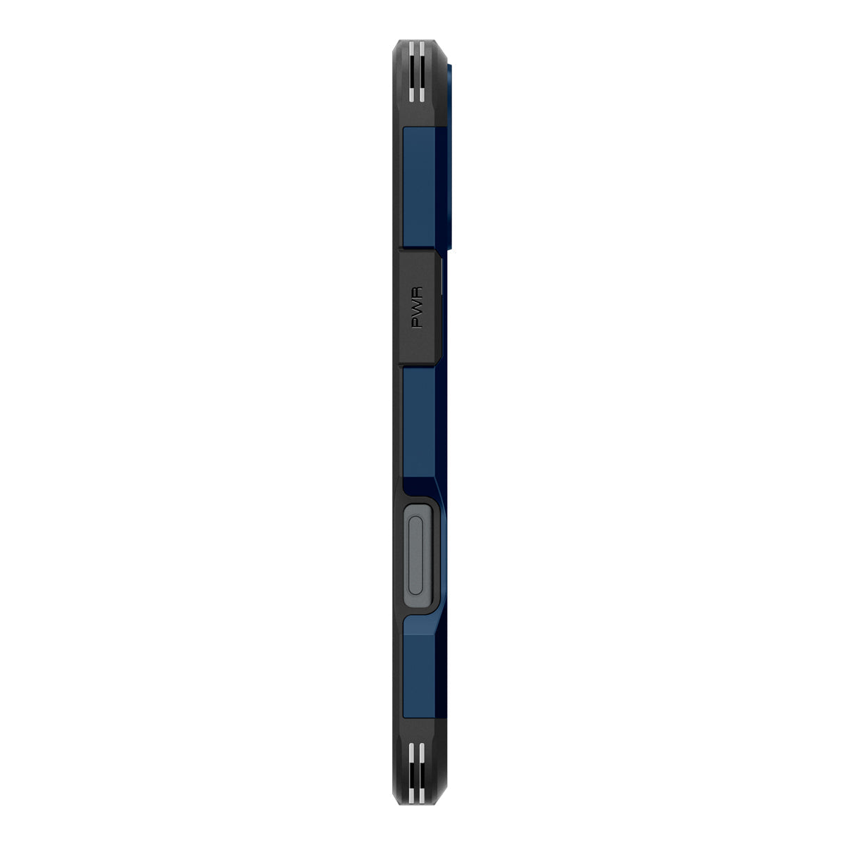 Handyhülle für iPhone 16, Spigen Tough Armor Mag mit MagSafe, Dunkelblau