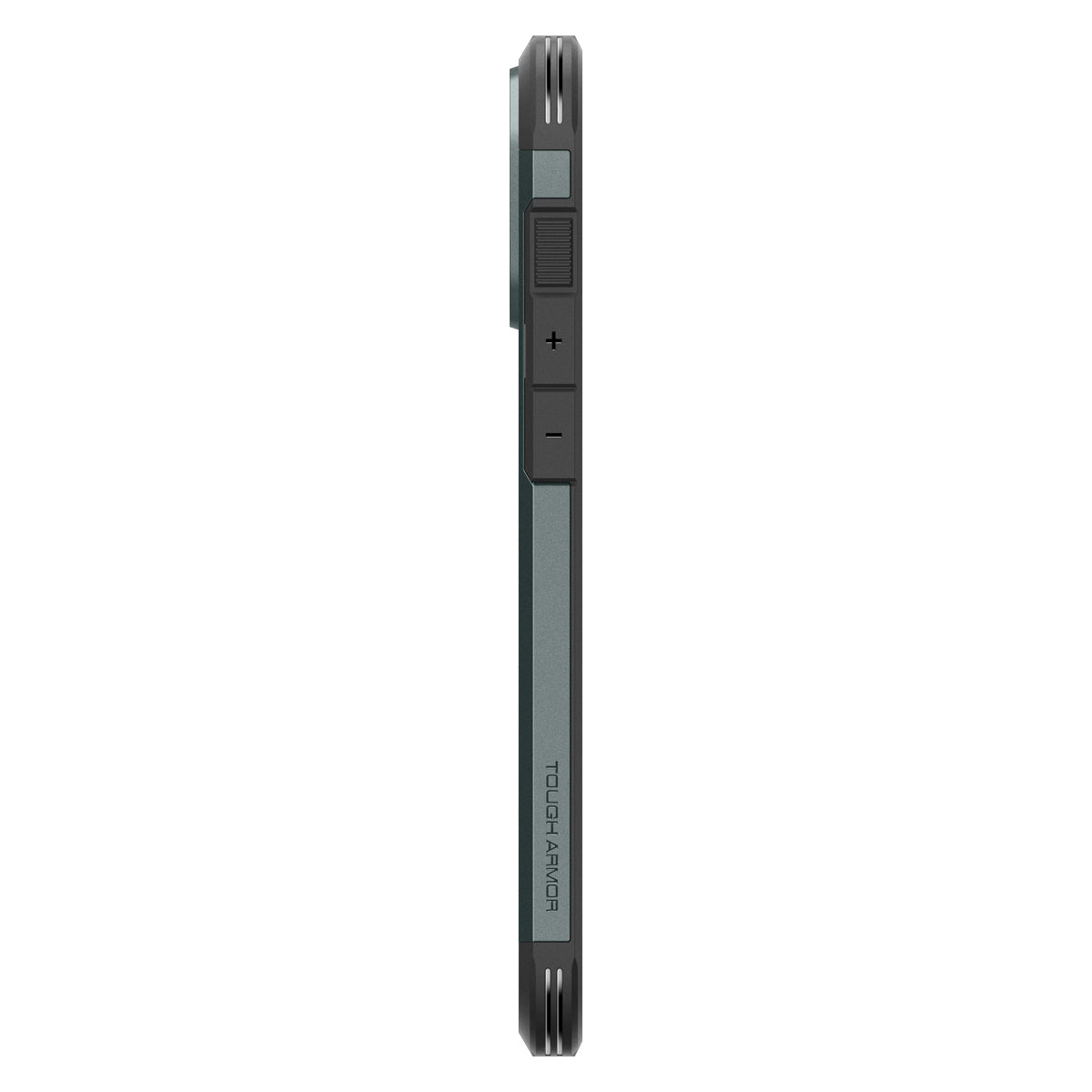 Handyhülle für iPhone 16 Pro, Spigen Tough Armor Mag mit MagSafe, Grün